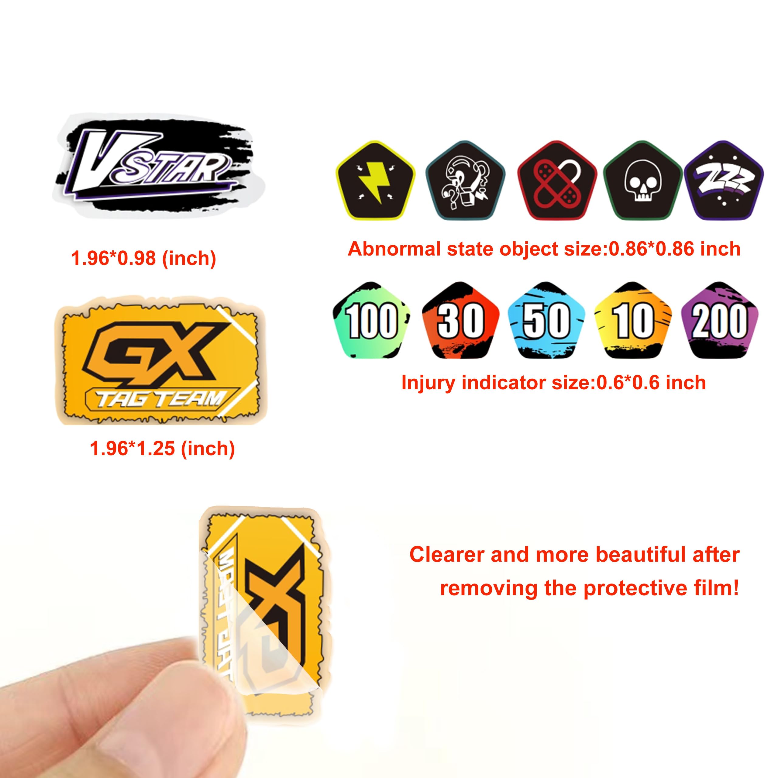 Amazon.com: Damage and Status Counters for PTCG Set of 37Acrylic